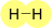 Legame covalente singolo idrogeno molecolare